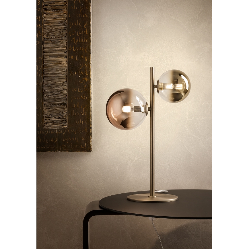 Redo 01-2784 - Eπιτραπέζια λάμπα ROY 2xG9/10W/230V