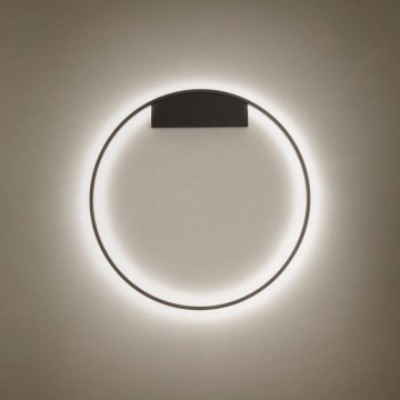 Redo 01-2819 - Ρυθμιζόμενο φωτιστικό τοίχου LED FEBE LED/24W/230V μαύρο