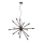 Redo 01-2936 - Κρεμαστό φωτιστικό οροφής STELLAR 18xE14/25W/230V μαύρο