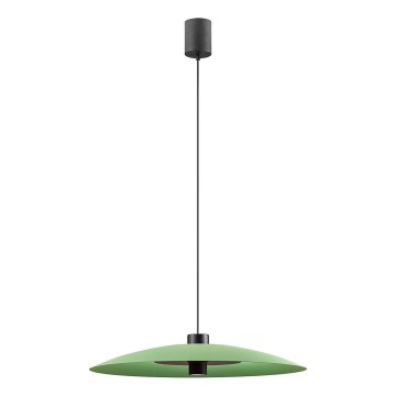 Redo 01-3019 - Κρεμαστό φωτιστικό LED LARS σε καλώδιο LED/14W/230V + LED/10W Ø 60 cm CRI 90 πράσινο