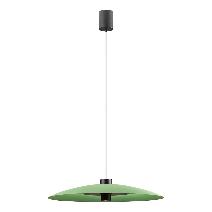 Redo 01-3019 - Κρεμαστό φωτιστικό LED LARS σε καλώδιο LED/14W/230V + LED/10W Ø 60 cm CRI 90 πράσινο
