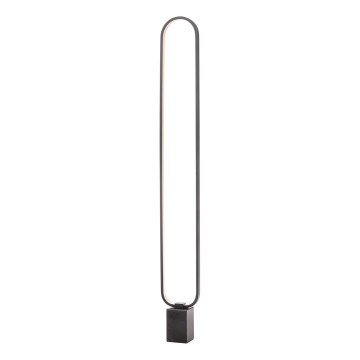 Redo 01-3063 - Φωτιστικό δαπέδου LED Dimmable ADO LED/24W/230V μαύρο