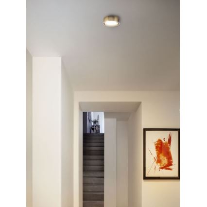 Redo 01-3097 - Φωτιστικό οροφής LED PUNKT LED/6W/230V ορείχαλκος