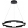 Redo 01-3173 - Led Dimmable κρεμαστό φωτιστικό οροφής CASTLE LED/36W/230V μαύρο