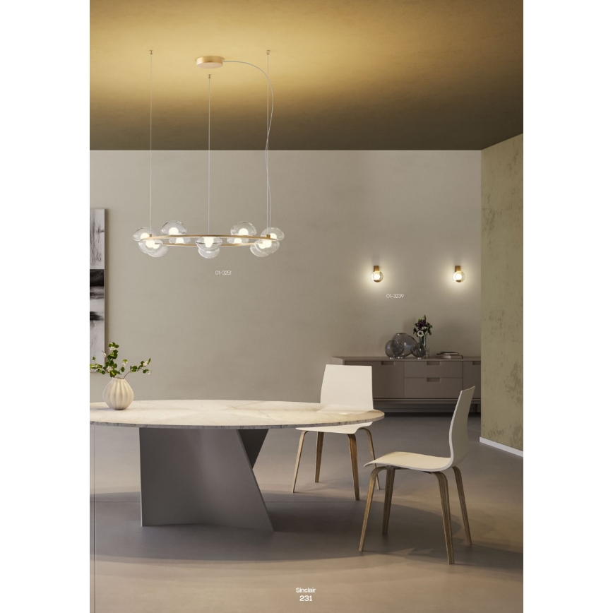 Redo 01-3240 - LED Επιτοίχιο φωτιστικό SINCLAIR LED/6,5W/230V CRI 93 IP21 μαύρο