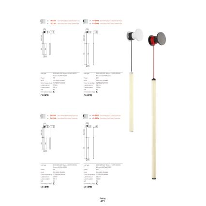 Redo 01-3304 - Απλίκα τοίχου LED SWING ρυθμιζόμενης έντασης LED/16W/230V 3000/4000K CRI 90 μαύρη