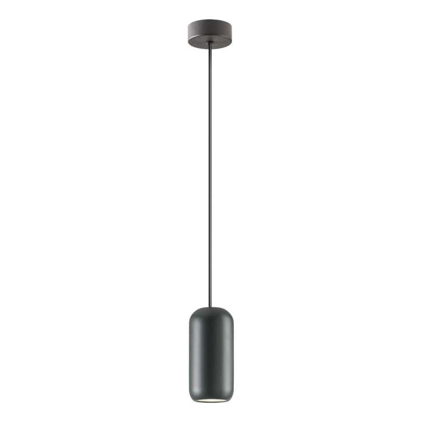 Redo 01-3474 - Κρεμαστό φωτιστικό οροφής BOOM 1xGU10/10W/230V διάμετρος 7,6 cm μαύρο