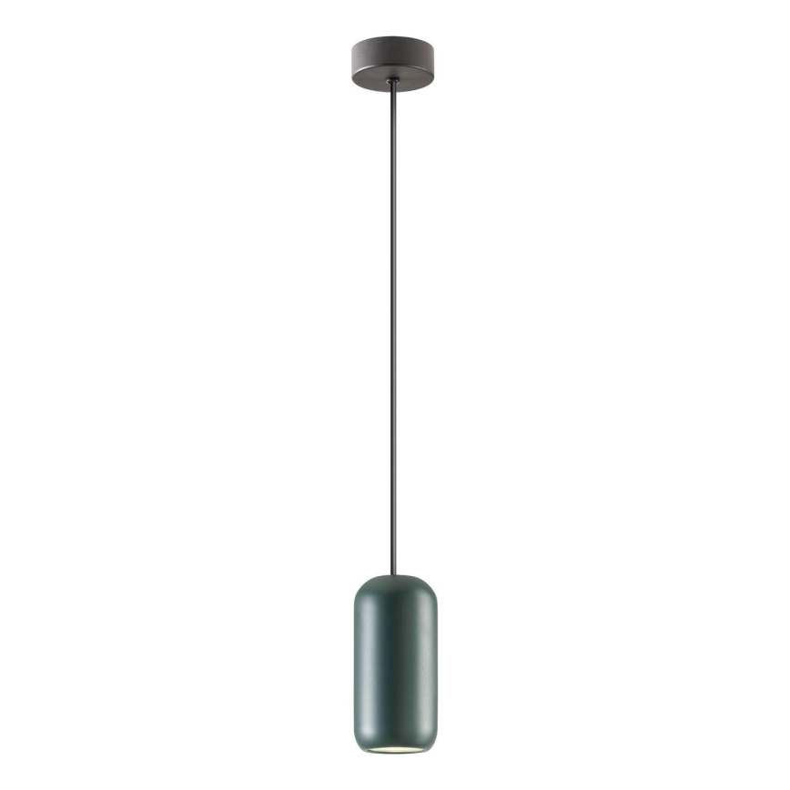 Redo 01-3475 - Κρεμαστό φωτιστικό οροφής BOOM 1xGU10/10W/230V διάμετρος 7,6 cm πράσινο