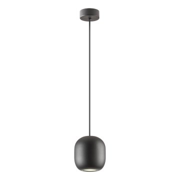 Redo 01-3477 - Κρεμαστό φωτιστικό οροφής BOOM 1xGU10/10W/230V διάμετρος 12 cm μαύρο