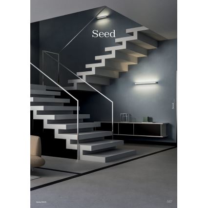 Redo 01-3552 - Φωτιστικό τοίχου LED SEED LED/15W/230V λευκό