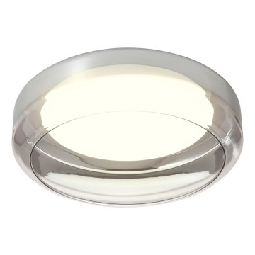 Redo 01-3590 - Φωτιστικό οροφής LED SOLERA LED/36W/230V διάμετρος 45 cm CRI 93 3000/4000K γκρι