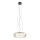 Redo 01-3592 -  Κρεμαστό φωτιστικό οροφής LED SOLERA LED/36W/230V διάμετρος 45 cm CRI 93 3000/4000K γκρι