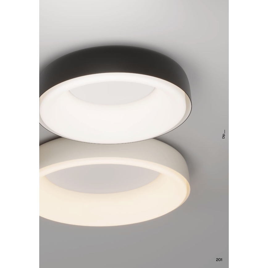 Redo 01-3723 - Φωτιστικό οροφής DIP LED/40W/230V 2700/3000/4000/5000/6500K CRI 90 Ø 62,4 cm μπεζ