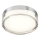Redo 01-3725 - Φωτιστικό οροφής μπάνιου LED FRISBI LED/8W/230V διάμετρος 15 cm CRI 90 IP44 γυαλιστερό χρώμιο