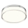 Redo 01-3727 - Φωτιστικό οροφής μπάνιου LED FRISBI LED/12W/230V διάμετρος 23 cm CRI 90 3000/4000K IP44 γυαλιστερό χρώμιο