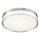 Redo 01-3728 - Φωτιστικό οροφής μπάνιου LED FRISBI LED/18W/230V διάμετρος 28 cm CRI 90 3000/4000K IP44 γυαλιστερό χρώμιο