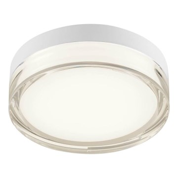 Redo 01-3729 - LED Οροφωτιστικό μπάνιου FRISBI LED/8W/230V διάμ. 15 εκ. CRI 90 IP44 λευκό