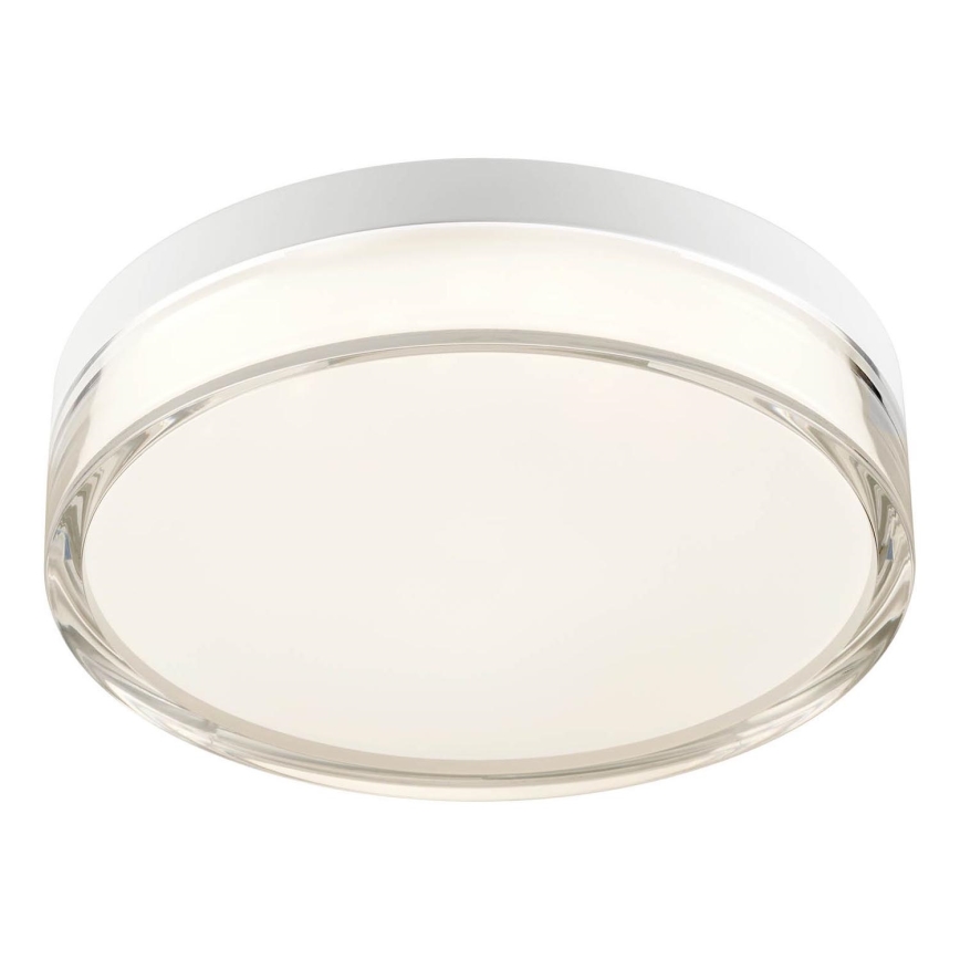 Redo 01-3731 - Φωτιστικό οροφής μπάνιου LED FRISBI LED/12W/230V διάμετρος 23 cm CRI 90 3000/4000K IP44 λευκό