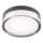 Redo 01-3733 - Φωτιστικό οροφής μπάνιου LED FRISBI LED/8W/230V διάμετρος 15 cm CRI 90 IP44 μαύρο
