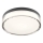 Redo 01-3735 - Φωτιστικό οροφής μπάνιου LED FRISBI LED/12W/230V διάμετρος 23 cm CRI 90 3000/4000K IP44 μαύρο
