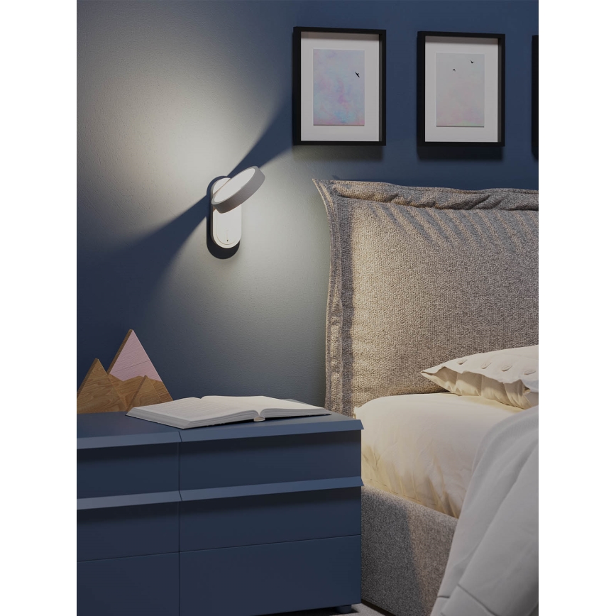 Redo 01-3763 - Φωτιστικό τοίχου LED KEEN LED/6W/230V CRI 90 3000K λευκό