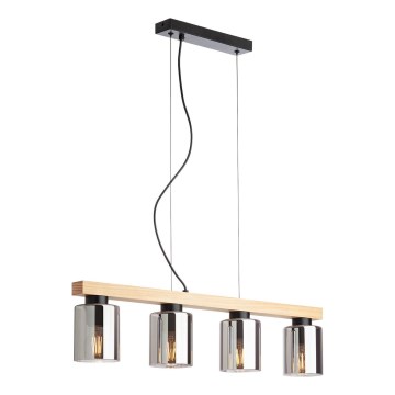 Redo 01-3986 - Κρεμαστό φωτιστικό οροφής ROTIS 4xE27/15W/230V