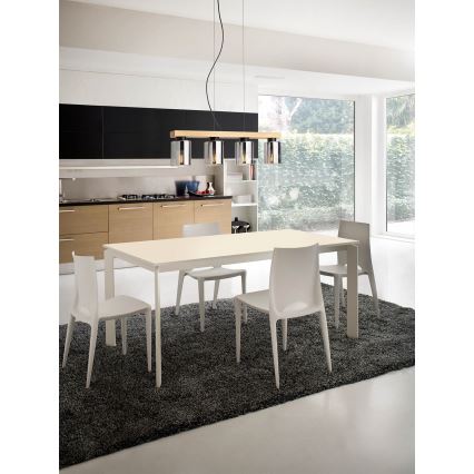 Redo 01-3986 - Κρεμαστό φωτιστικό οροφής ROTIS 4xE27/15W/230V