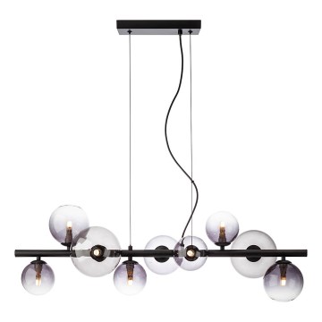 Redo 01-3989 - Κρεμαστό φωτιστικό οροφής ASTRA 9xG9/8W/230V μαύρο