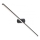 Redo 01-4036 - Φωτισμός καθρέφτη μπάνιου LED ROW LED/18W/230V 90 cm IP44 μαύρο
