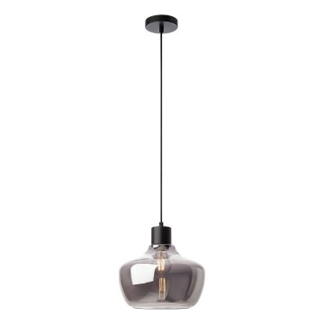 Redo 01-4046 - Κρεμαστό φωτιστικό οροφής ATLANTIS 1xE27/42W/230V διάμετρος 26 cm μαύρο