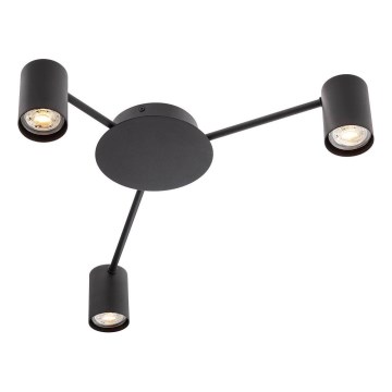 Redo 01-4050 - Φωτιστικό σποτ NOA 3xGU10/10W/230V μαύρο