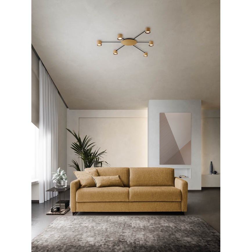 Redo 01-4051 - Φωτιστικό σποτ NOA 6xGU10/10W/230V χρυσό