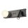Redo 01-4663 - Επιτοίχιο φωτιστικό NORMA LED/5W/230V + LED/3W CRI 90 USB λευκό/μαύρο