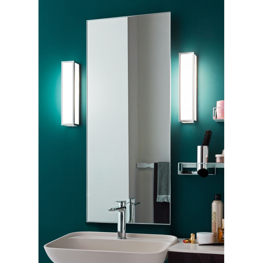 Redo 01-703 - Επιτοίχιο φωτιστικό μπάνιου EGO 2xE14/28W/230V 36 cm IP44 γυαλιστερό χρώμιο