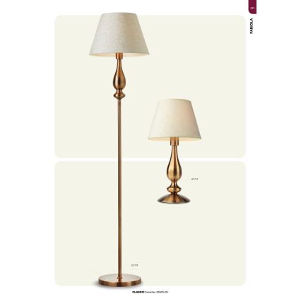 Redo 02-713 - Επιτραπέζια λάμπα FABIOLA 1xE27/28W/230V