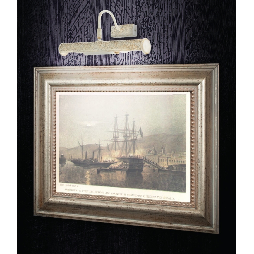 Redo 02-844 - Επιτοίχιο φωτιστικό για πίνακες CAIRO 2xE14/28W/230V 36 cm λευκό