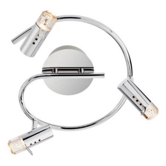 Redo 04-331 - Φωτιστικό σποτ LED SLIM 3xLED/4W/230V γυαλιστερό χρώμιο