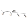 Redo 04-332 - LED σποτ φωτιστικό SLIM 4xLED/4W/230V γυαλιστερό χρώμιο