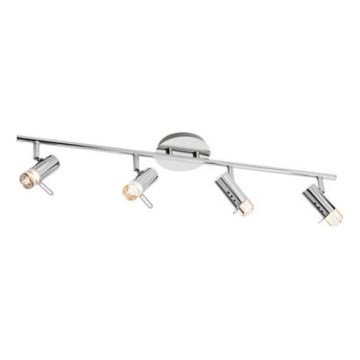 Redo 04-332 - LED σποτ φωτιστικό SLIM 4xLED/4W/230V γυαλιστερό χρώμιο
