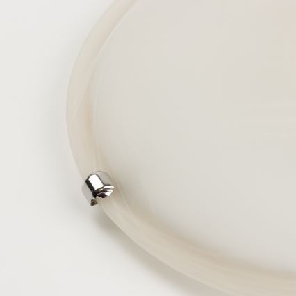 Redo 05-391 - Φωτιστικό οροφής VIRGINIA 2xE27/42W/230V, διάμετρος 40 cm, σε κρεμ απόχρωση