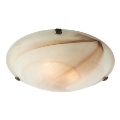 Redo 05-393 - Φωτιστικό οροφής VIRGINIA 2xE27/42W/230V, διάμ. 40 εκ., μπεζ