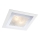 Redo 05-828 - Φωτιστικό οροφής SPECTRE 1xE14/28W/230V 30x30 cm γυαλιστερό χρώμιο/λευκό