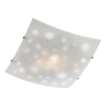 Redo 05-904 - Φωτιστικό οροφής ISIDE, 1x E27, 42W, 230V, 30x30 cm, διαφανές