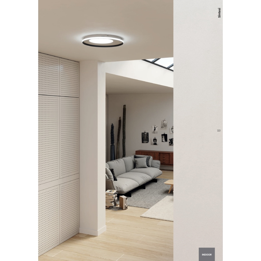 Redo 05-959 - LED Dimmable φωτιστικό οροφής SINTESI LED/45W/230V διάμετρος 45 cm 3000-6000K + τηλεχειριστήριο