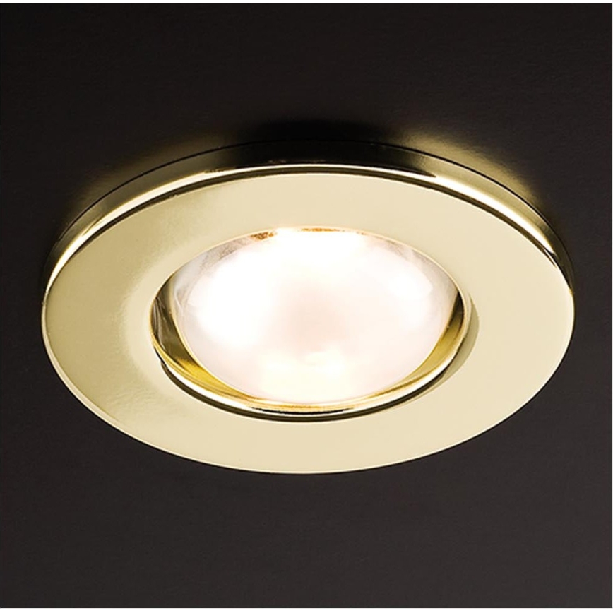 Redo 70216 - Χωνευτό φωτιστικό οροφής FR 1xE14/30W/230V χρυσό