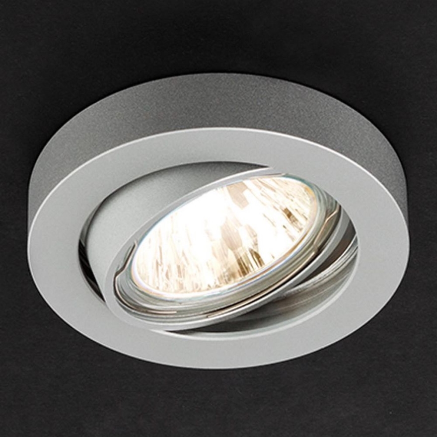 Redo 70280 - Εντοιχισμένο φωτιστικό MT 1xGU5,3/50W/12V ασημί