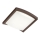 Redo 90008 - Φωτιστικό οροφής εξωτερικού χώρου LED TALLIN LED/21W/230V 24,5x24,5 cm IP54 καφέ