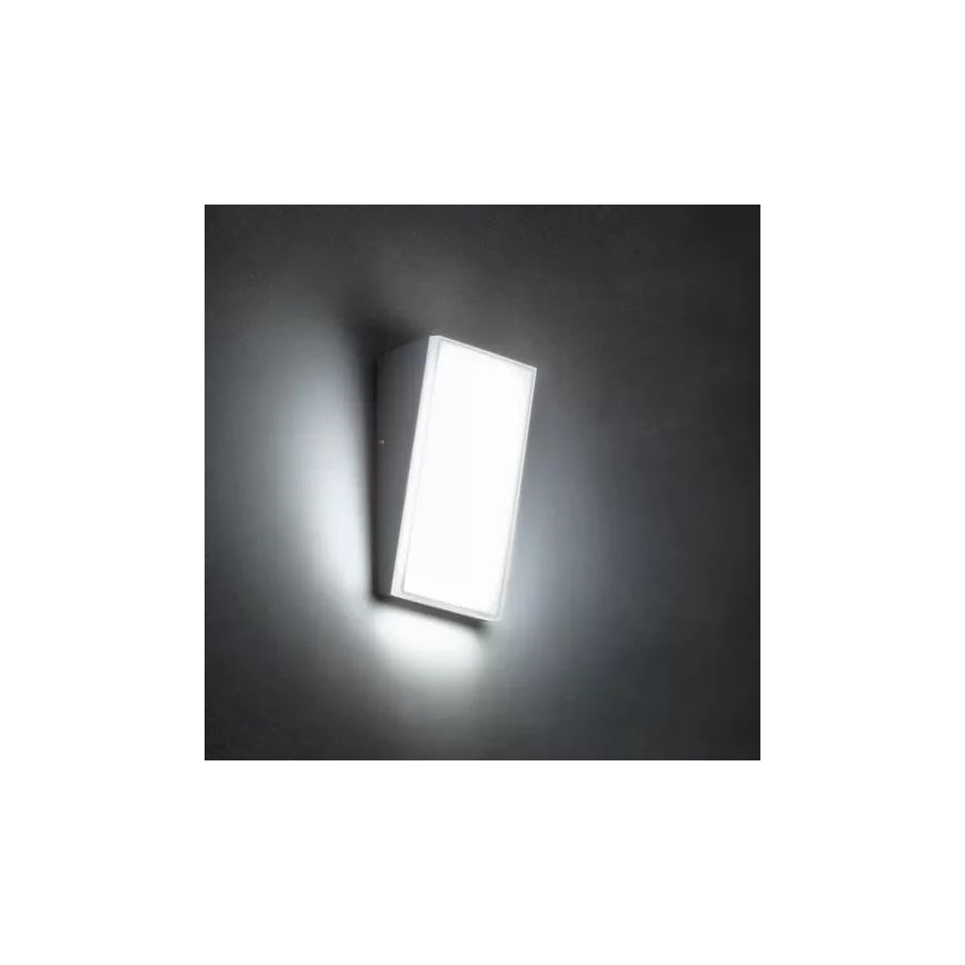 Redo 90019 - LED Επιτοίχιο φωτιστικό εξωτερικού χώρου TOKYO LED/12W/230V 3000K IP54 γκρι