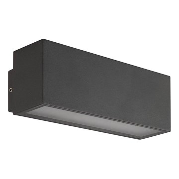 Redo 90096 - LED Εξωτερικό επιτοίχιο φωτιστικό PLANIT LED/10W/230V 3000K IP54 ανθρακί