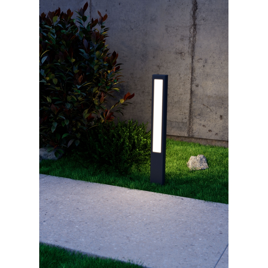 Redo 90125 - Εξωτερικό φωτιστικό LED DOLMEN LED/12,44W/230V IP54 ανθρακί